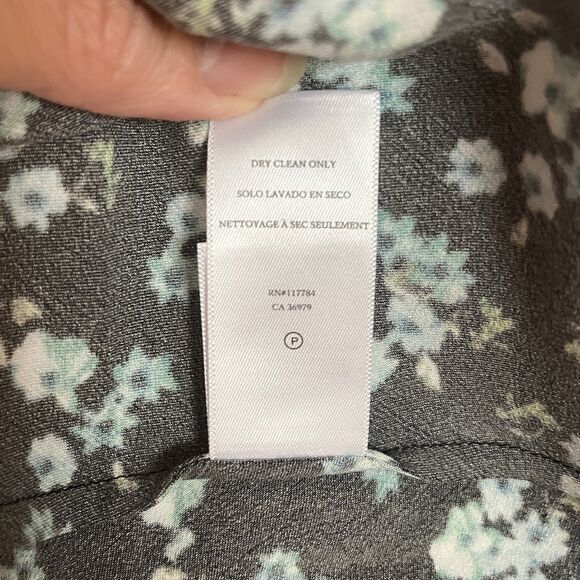 Rails‎ Pandora Floral Satin Crepe Midi Slip Dress, XS - Picture 14 of 15